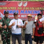 Semarak HUT Ke-80 RI, Koramil 08/Jagakarsa Gelar Lomba Mancing