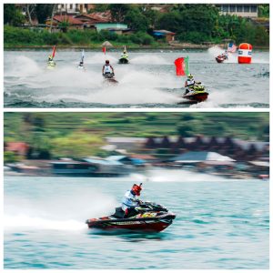 Boanerges Ratag dari Indonesia Memimpin Klasemen di AQUABIKE ENDURANCE GRAND PRIX OF INDONESIA di Danau Toba