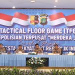 Brimob Polda Metro Jaya Perkuat Pengamanan HUT RI ke-80 Melalui Tactical Floor Game