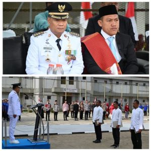 Bupati Inspektur Upacara Peringatan HUT ke-80 RI di Rutan Humbahas