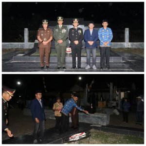 Forkopimda Samosir Gelar Apel Kehormatan dan Renungan Suci di Taman Makam Pahlawan Sidamdam