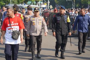 Brimob Polda Metro Jaya All Out Amankan Rangkaian Peringatan HUT ke-80 RI