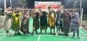 Pakai Daster,Pebulutangkis PB Winangun Gadingan Ramaikan HUT RI ke-80