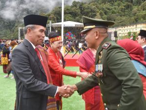 Dandim 1710/Mimika Laksanakan Upacara Peringatan HUT Ke-80 Republik Indonesia di Tembagapura