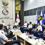 Kepala Bakamla RI Terima Kunjungan Commander MARSEC Republic of Singapore Navy