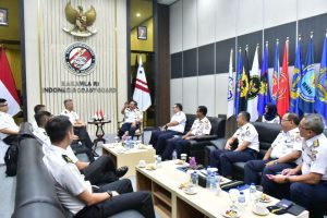 Kepala Bakamla RI Terima Kunjungan Commander MARSEC Republic of Singapore Navy