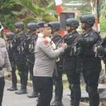 Satuan Brimob Polda Kep. Babel Menerima Kunker Danpas Brimob 1 Korbrimob Polri Brigjen Pol. Anang Sumpena, S.H.