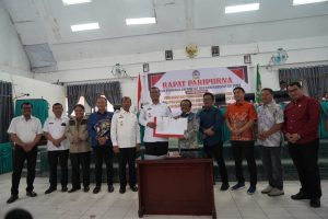 Banggar Sampaikan Hasil Pembahasan Tentang KUA dan PPAS P.APBD Tahun Anggaran 2025