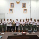 Bupati Humbahas Dr Oloan P Nababan Sambut Kehadiran Cadet UNHAN
