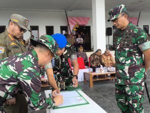 Penutupan TMMD ke-125 di Buru Selatan, Pulau Buru