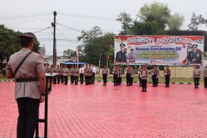 Kapolres Toba Pimpin Upacara Hari Juang Polri Tahun 2025
