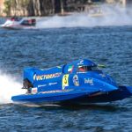 Suara Suara Boat F1H2O Melintasi Perairan Danau Toba Mirip Suara Moto GP Yang Tayang di Televisi