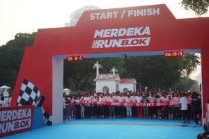 Brimob Polda Metro Jaya turut Amankan Merdeka Run 8K di Istana Negara
