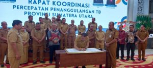 Pemerintah Kabupaten Humbahas Tandatangani Kesepakatan Bersama Percepatan Penanggulangan TBC