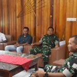 Dandim 1710/Mimika Terima Kunjungan Silaturahmi Kepala Koordinator SPPI Wilayah Papua Tengah Program MBG