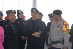 Dansat Brimob Polda Banten Menghadiri Peresmian Wisata Juang Korps Brimob Polri