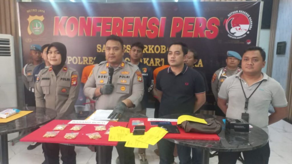 Polsek Cilincing Bongkar Peredaran Narkoba, 675 Butir Ekstasi Diamankan