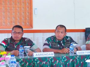 Kodim 1710/Mimika Terima Kunjungan Tim Dalproggar TNI AD Tahap II Tahun 2025