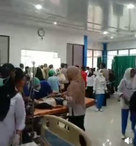 Usai Santap Makanan Bergizi Gratis , Ratusan Pelajar Keracunan