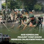 Kodam Jaya Gelar Karya Bakti Buka Akses Jalan Kwitang–Senen