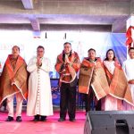 Bersama Uskup Agung Medan, Bupati Samosir Teken Prasasti Gereja Katolik Stasi Kristus Raja Sangkal