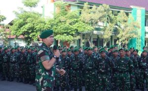 Jaga Kondusifitas Wilayah, Kodim Bojonegoro Gelar Apel Siaga