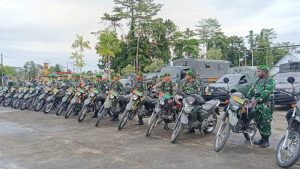 Dandim 1710/Mimika Tekankan Prajurit dan PNS Kodim Peka Dengan Situasi Yang Berkembang dan Humanis Kepada Masyarakat