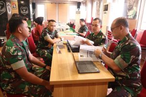 Audit Kinerja Itjenad, Perkuat Akuntabilitas Satuan Jajaran Korem 052/Wkr