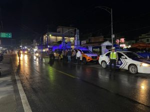 Patroli Blue Light KRYD Gabungan Polri dan TNI Jaga Kondusifitas Kabupaten Toba