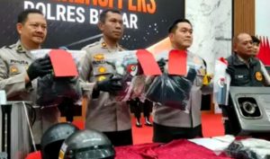 Polisi Tangkap 41 Remaja Terlibat Perusakan dan Penjarahan Kantor DPRD Kabupaten Blitar