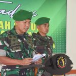 Dandim 1710/Mimika Pimpin Tradisi Korps Pindah Satuan dan Purna Tugas