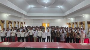 Pemerintah Humbahas dan KPP Pratama Balige Gelar Sosialisasi Perpajakan Dana Desa