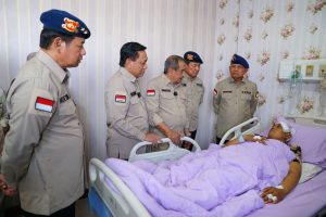 PKBB Jenguk Anggota Brimob Korban Kerusuhan Pasca Unjuk Rasa sebagai Bentuk Kepedulian