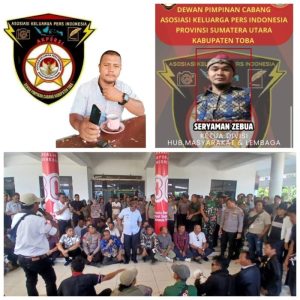 Divisi Hukum AKPERSI Toba: Menyampaikan Pendapat di Depan Umum Sah dan Dilindungi Hukum