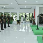 Brigjen TNI Nugroho Imam Santoso Pimpin Sertijab Dandim 0508/Depok dan Kasiter Korem 051/Wijayakarta