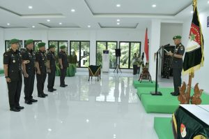 Brigjen TNI Nugroho Imam Santoso Pimpin Sertijab Dandim 0508/Depok dan Kasiter Korem 051/Wijayakarta
