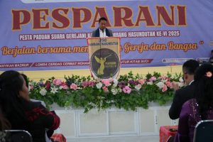 Pesparani Katolik ke-VI Humbahas 2025 Resmi Dibuka, Bupati Oloan P. Nababan: Ajang Memperkuat Iman dan Toleransi