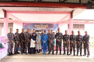 Sambut HUT ke-80 TNI AL, Rumkital dr. Midiyato Suratani Gelar Bakti Sosial di Panti Werda Rumah Bahagia Bintan