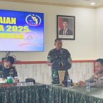 Kodim 1710/Mimika Wakili Kodam XVII/Cenderawasih Terima Tim Penilai Lomba Binter TNI AD
