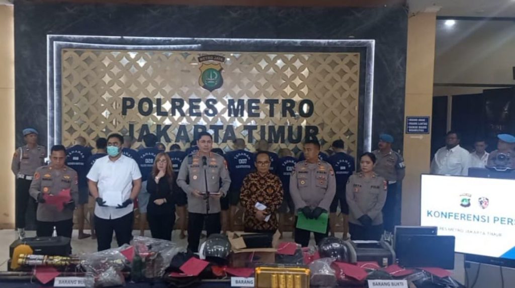 17 Pelaku Penyerangan Mapolres Jakarta Timur Ditangkap, Polisi Bongkar Peran Anak SMP