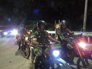 Kodim 0505/JT Gelar Patroli Malam untuk Ciptakan Situasi Kondusif di Wilayah Jakarta Timur