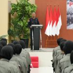 Siswa Diktuk Bintara Polwan Angkatan ke-58 Mendapat Pembekalan dari Dansatlat Brimob