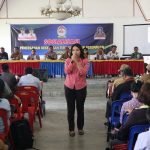 Kapolres Toba Jadi Narasumber Sosialisasi Pencegahan Kekerasan Perempuan dan Anak