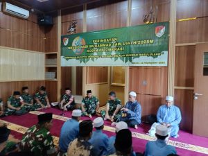 Kodim 0507/Bekasi Peringati Maulid Nabi Muhammad SAW 1447 H, Tingkatkan Iman dan Taqwa Prajurit