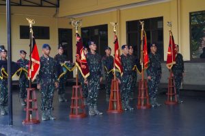 Pasukan Pelopor Korbrimob Polri Gelar Upacara Penyucian Pataka “Wajracyena”
