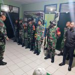 Jelang HUT ke-80 TNI, Kodim 1710/Mimika Gelar Patroli Wilayah Jaga Kamtibmas
