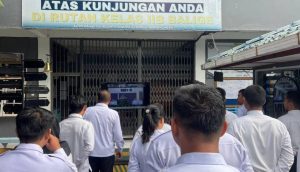 Rutan IIB Balige Gelar Apel Bersama Kemenko Polhukam, Imigrasi, dan Pemasyarakatan