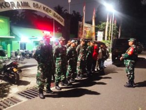 Kodim 0504/JS dan Komduk Gelar Patroli Gabungan untuk Pastikan Keamanan Wilayah Tetap Kondusif