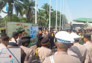 Pengamanan Aksi Unras di Gedung DPR/MPR RI, Aparat Pastikan Pelayanan Berjalan Tertib dan Kondusif