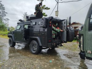 Kodim 1715/Yahukimo Gelar Patroli Gabungan Jelang HUT ke-80 TNI untuk Jaga Kondusivitas Wilayah